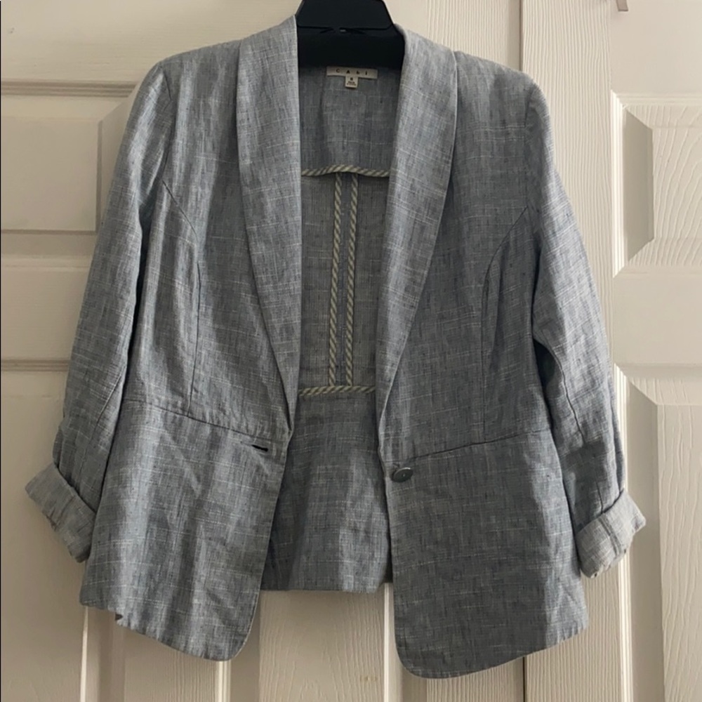 Light Blue Summer Blazer, 4 for $25🌿
